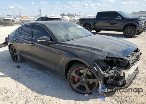 2019 Genesis G70 Prestige из США, поврежденный, VIN KMTG34LE8KU019512